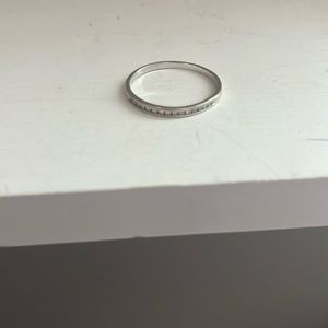 Diamond wedding band size 12